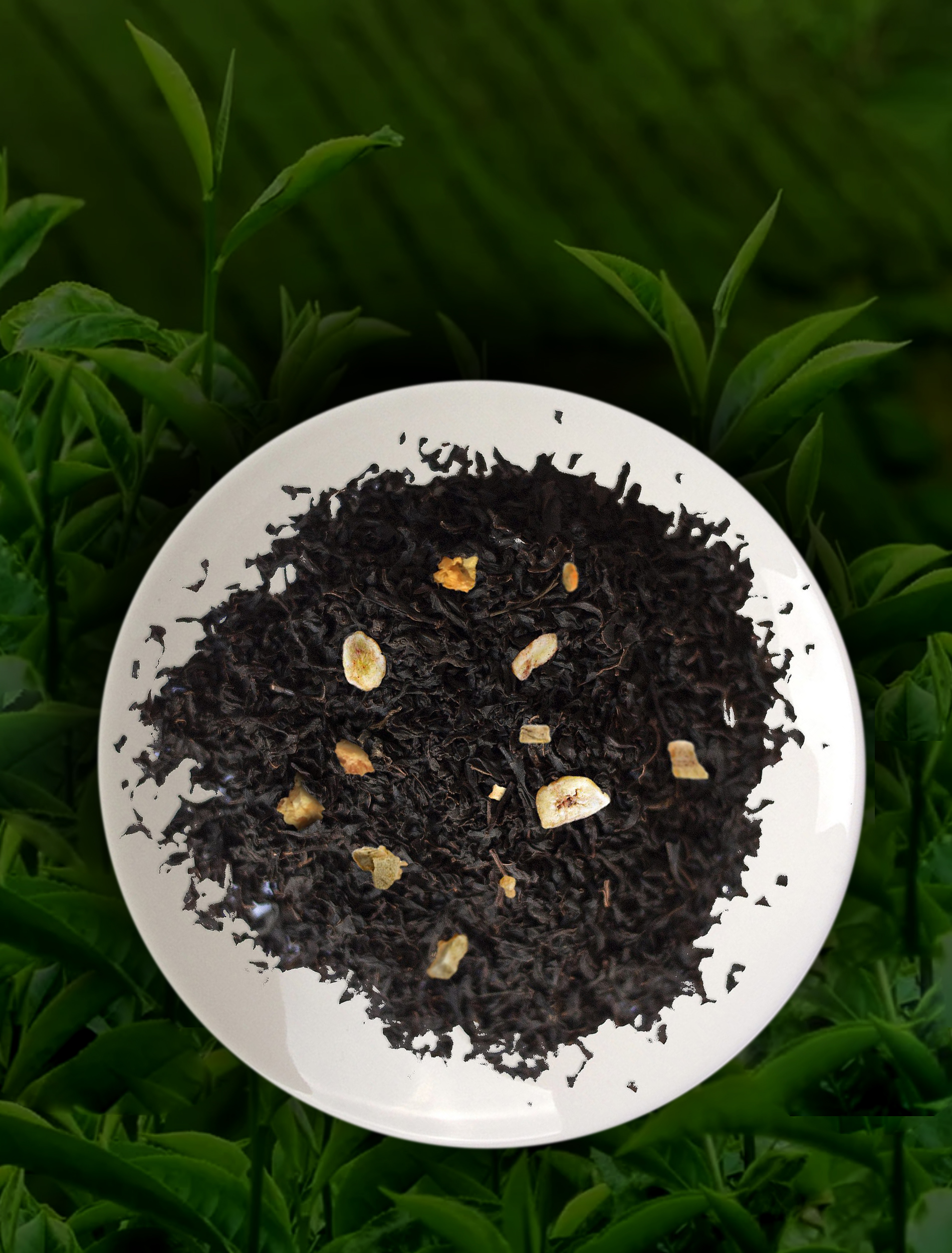 Lenier Tea Black Cherry Flavored Black Leaf Tea - 8oz Handmade, All-Natural, USA